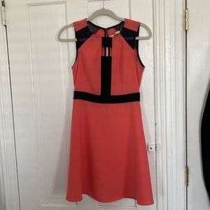 Coral dress
